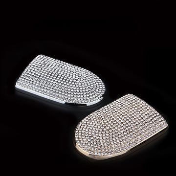 MINI F55/F56 Co-Pilot Glove Box Crystal Handle Trim – Zinc Alloy Diamond Decor (2014–2016) Evfuns