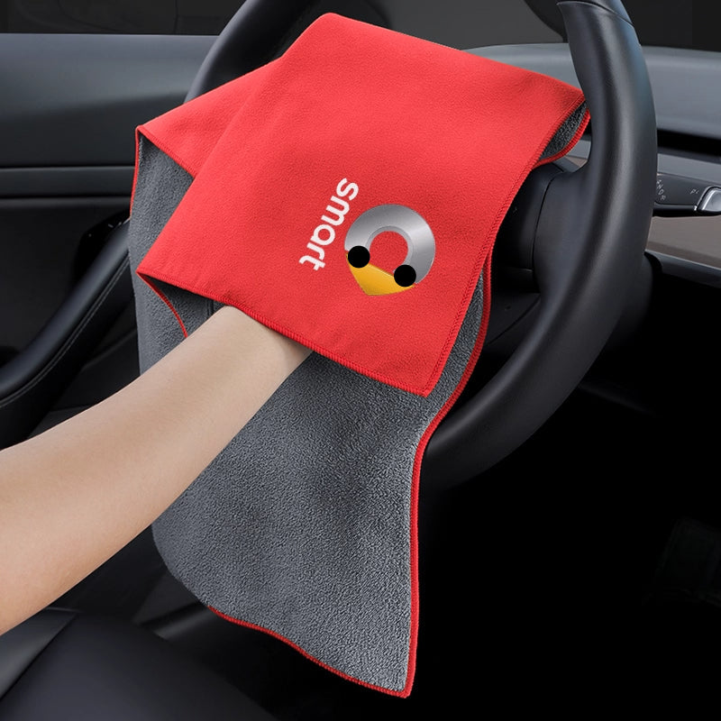 SMART Car Cleaning Towel – Microfiber Wash & Dry Cloth for Interior & Exterior