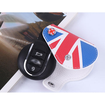 MINI Cooper / ONE / Countryman Key Case – Ultra-fiber Leather Protective Cover Redmi model Evfuns