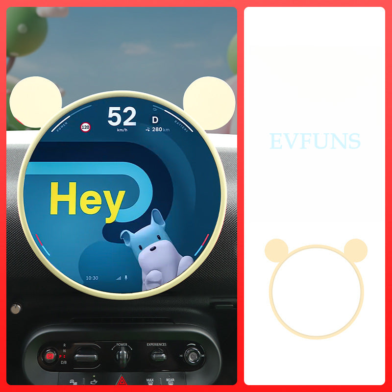 2025 MINI J01/J05 Navigation Screen Protector & Silicone Dashboard Cover