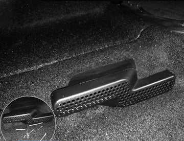 MINI F60/F55/F54 Seat Under Vent Protection Cover - Dust Guard for Air Outlet (1 Pair) One-pair package Evfuns