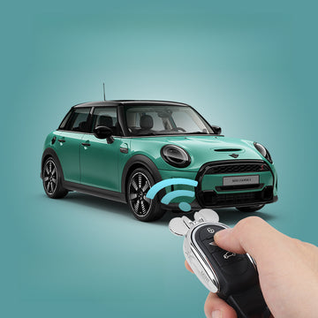 Luxury Mickey Metal Key Cover for MINI Cooper | Elegant Case for Women Evfuns