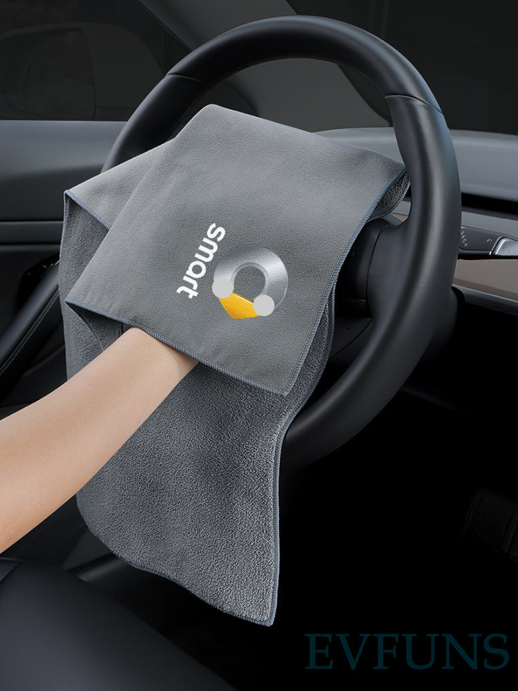 SMART Car Cleaning Towel – Microfiber Wash & Dry Cloth for Interior & Exterior