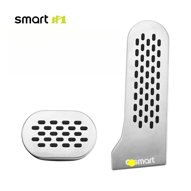 Smart # 1 Stainless Steel Pedal Covers | Brake & Accelerator Upgrade