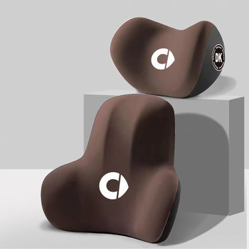 Smart # 1 # 3 # 5 Car Neck Pillow & Lumbar Support Cushion