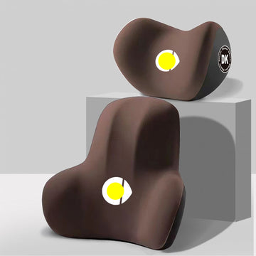 Smart # 1 # 3 # 5 Car Neck Pillow & Lumbar Support Cushion