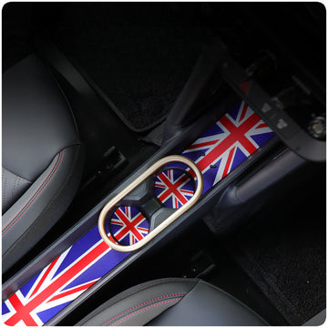 MINI J01 Leather Center Console & Door Slot Mats Evfuns