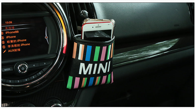 Union Jack Air Vent Storage Pouch – MINI Car Phone Holder