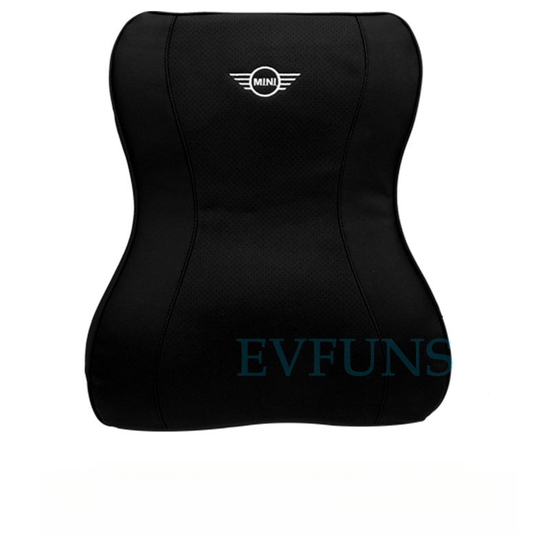 MINI Cooper Memory Foam Neck Pillow & Lumbar Support Cushion