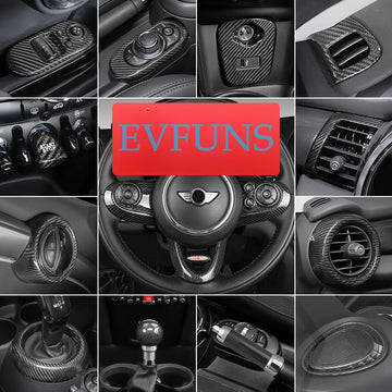 Carbon Fiber Air Vent Trim for MINI F55/F56 (2014–2021) Evfuns