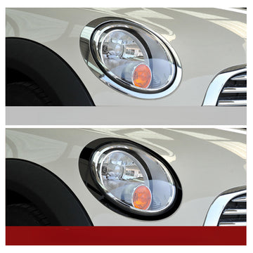 MINI Cooper R Series Black Headlight & Taillight Trim Kit Evfuns