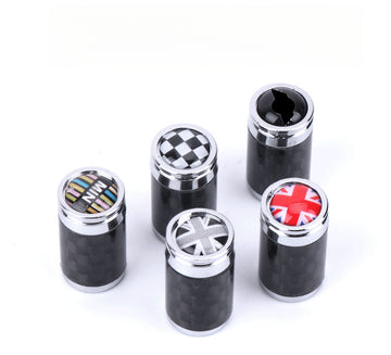 MINI Cooper Carbon Fiber Tire Valve Caps – Countryman Upgrade Evfuns