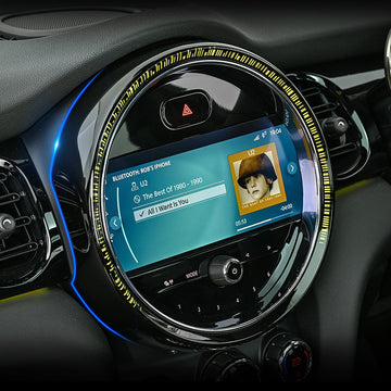 MINI F55/F56/F57 Dashboard Screen Trim Frame Evfuns