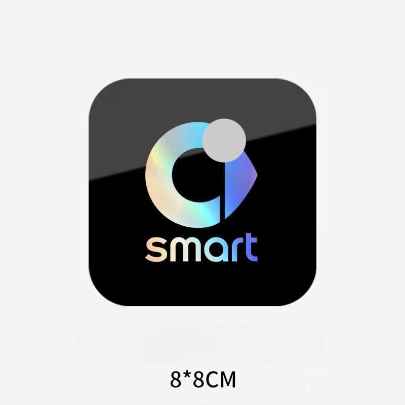 Reflective car stickers for Smart