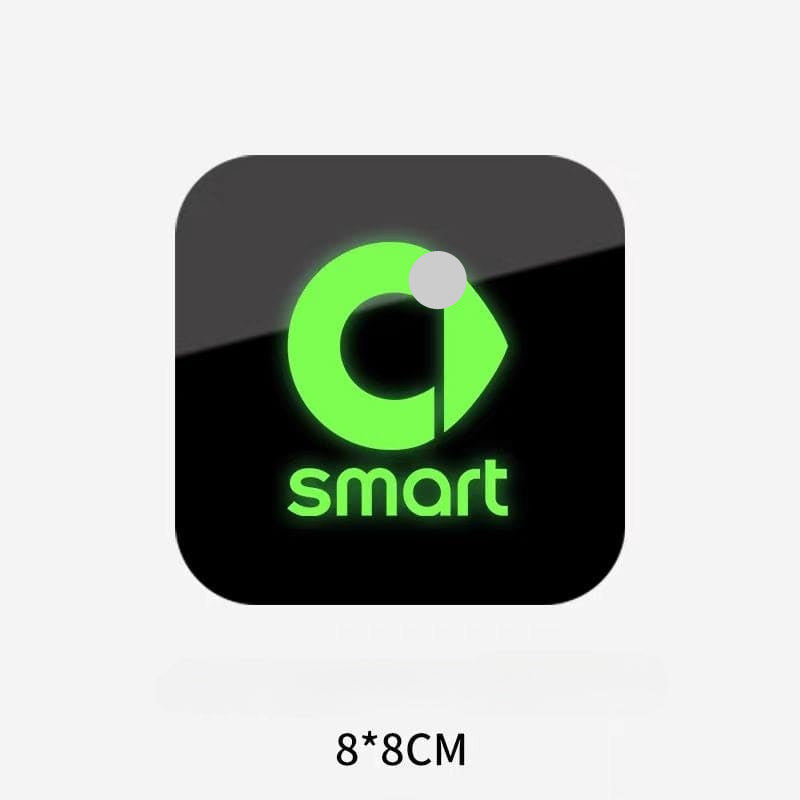 Reflective car stickers for Smart