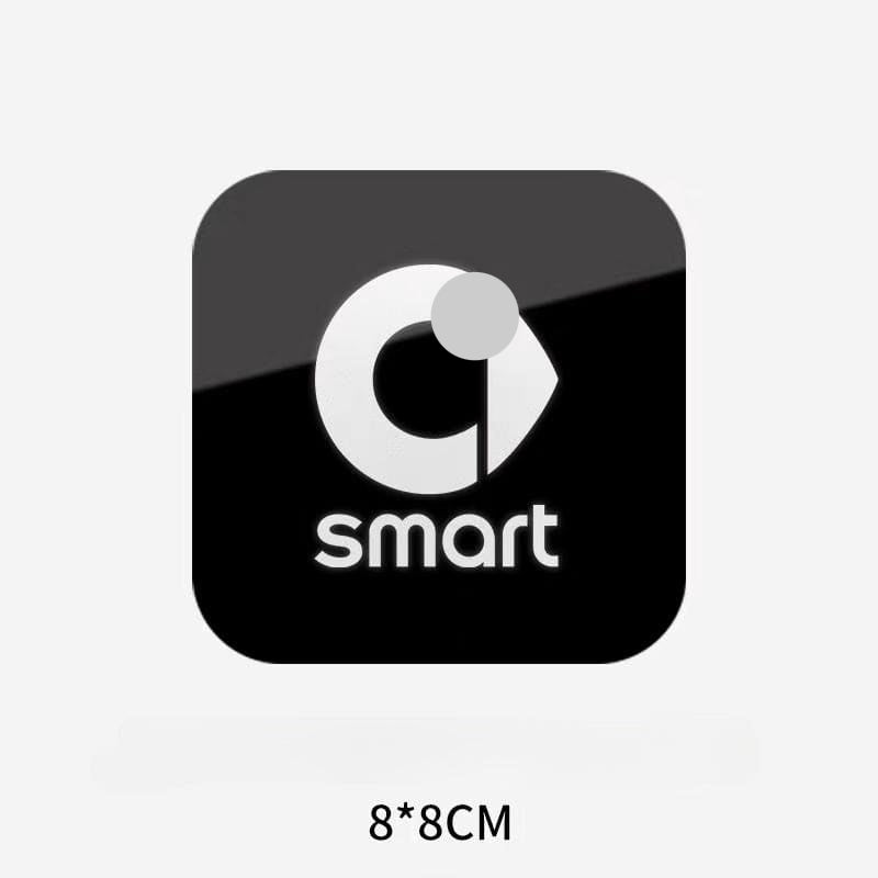 Reflective car stickers for Smart
