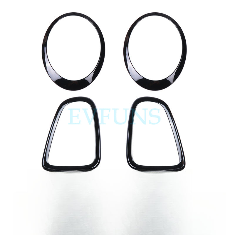 MINI F56 F55 R Series Headlight & Taillight Trim – Exterior Light Frame Cover R56/57/58/59 [Front and Rear Headlight