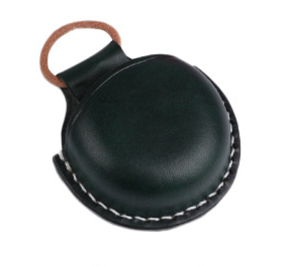 MINI Cooper Genuine Leather Key Case for F60/R56 R series (navy green) Evfuns