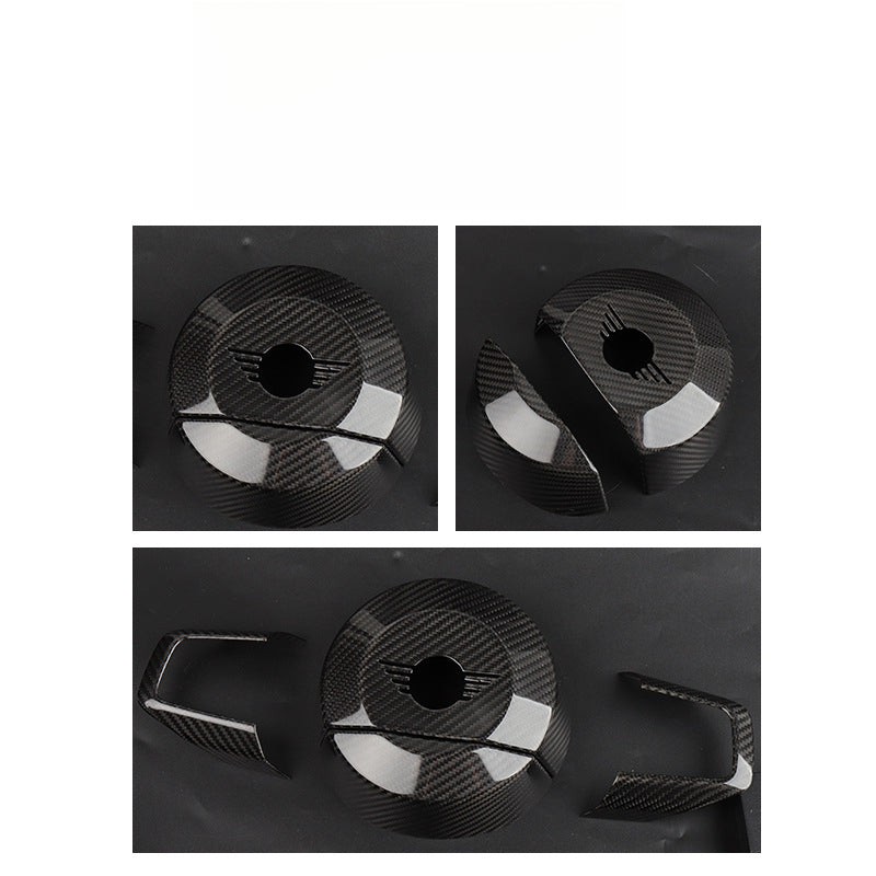 MINI ACEMAN J01 Carbon Fiber Steering Wheel Trim – 2024 Upgrade Evfuns
