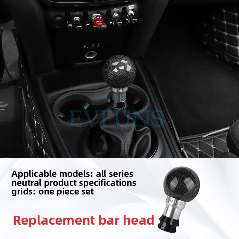 Carbon Fiber Air Vent Trim for MINI F55/F56 (2014–2021) Universal Carbon Fiber Replacement Gear Shift Knob Evfuns