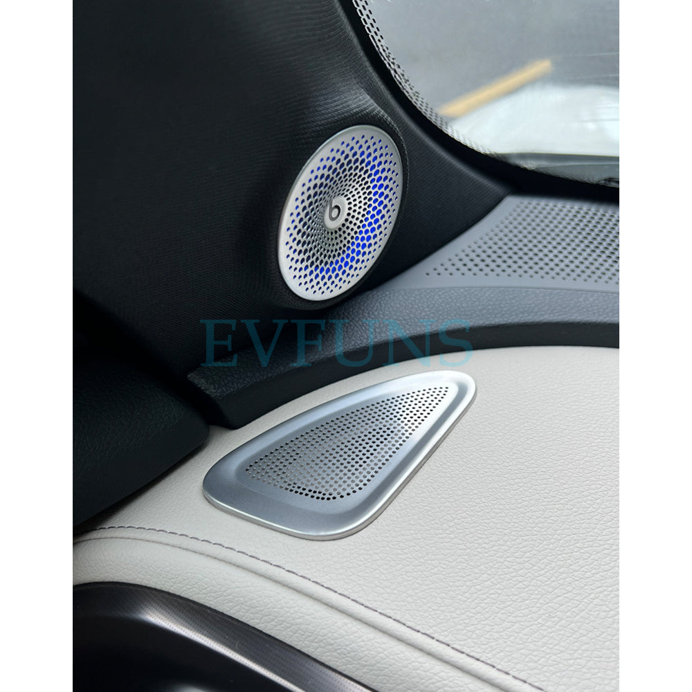 Smart # 1 & # 3 Dashboard Air Vent Cover Stainless Steel Trim Evfuns