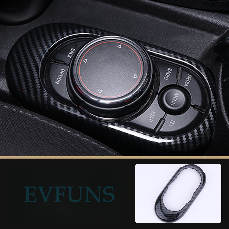 MINI Cooper F55/F56 Carbon Fiber Air Vent Trim – Interior Upgrade Cover F55/F56 Mid-High Gear Shift Cover One Piece