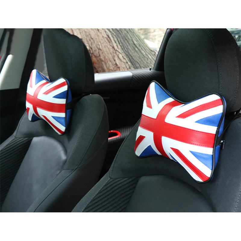 MINI Car Neck Pillow – Ergonomic Headrest Cushion for All Seasons Evfuns