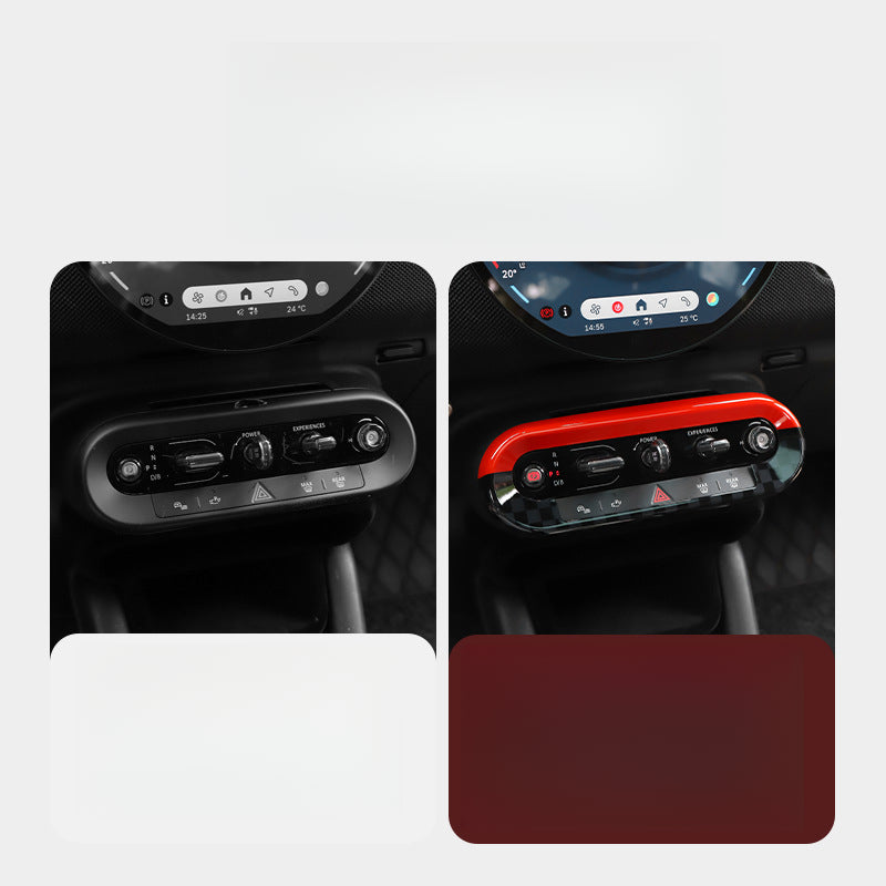 MINI Electric Center Console Button Trim – Interior Decoration Frame Evfuns