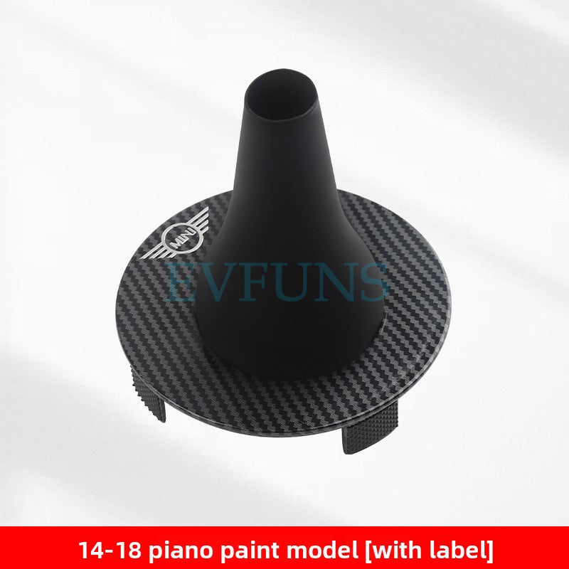 MINI Cooper Gear Shift Dust Cover – Interior Trim Protector 14-18 models [Gear Dust Cover [Carbon Fiber Pattern