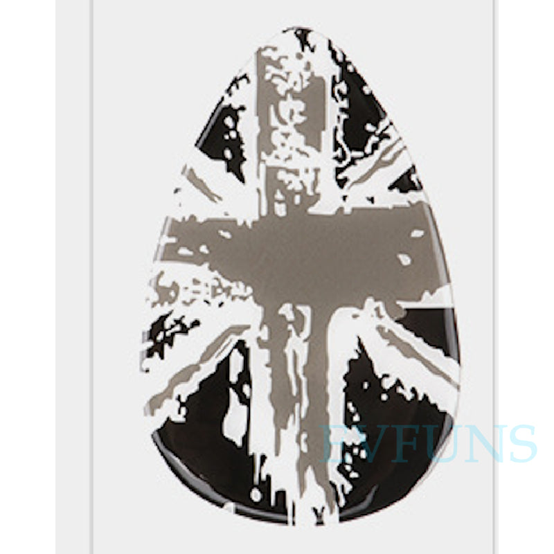 MINI Cooper F54/F55/F56 Center Air Vent Gel Sticker – Interior Trim Decoration Graffiti Black Rice Evfuns