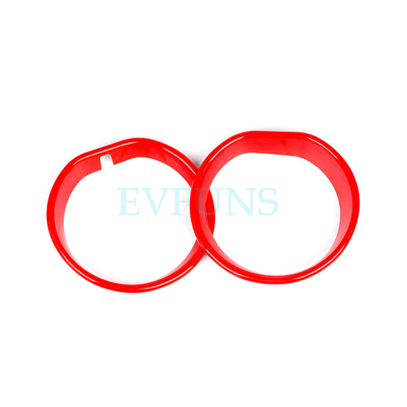 MINI Countryman F60 Fog Light Trim Cover Fog light decorative frame red model (set of two) Evfuns