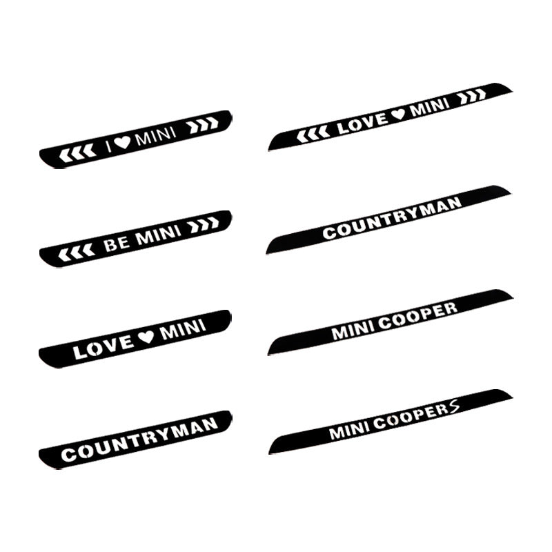 MINI Cooper High-Mount Brake Light Decal – F55 F56 F60 F54 R56 R60 Styling Sticker Evfuns