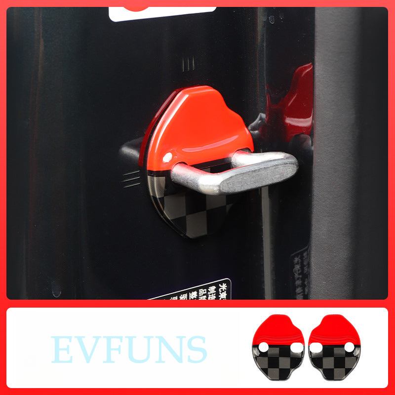MINI Electric J01 J05 Door Lock Cover – Interior Lock Buckle Protector JCW Pair Evfuns