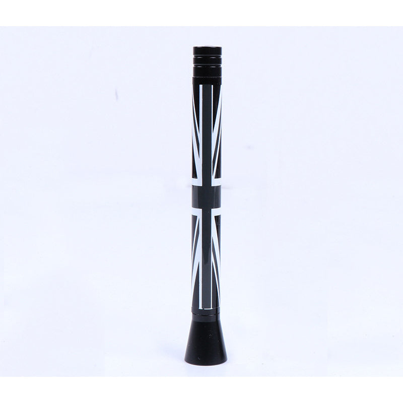 MINI Cooper / Countryman Union Jack Car Antenna Gray rice style (10.7cm) Evfuns