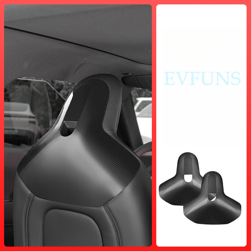 MINI J05 / F65 / U25 Rear Seat Back Cover Trim – Interior Styling Panel J05/F65/U25 Carbon Fiber Pattern [without