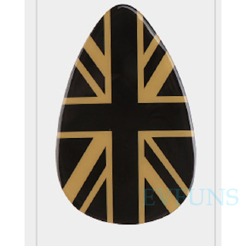 MINI Cooper F54/F55/F56 Center Air Vent Gel Sticker – Interior Trim Decoration Golden Rice Evfuns
