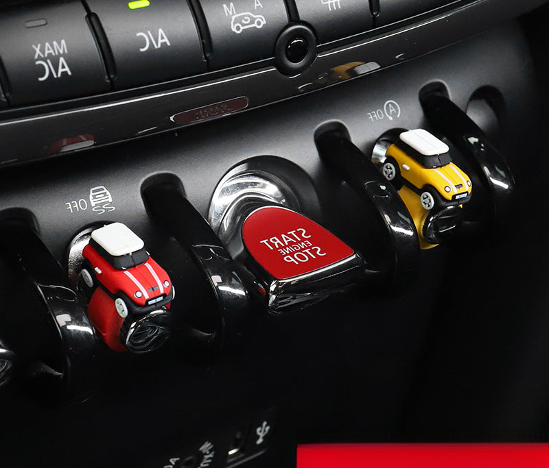MINI Cooper Dashboard Silicone Ornament – Miniature Car Interior Decoration Evfuns