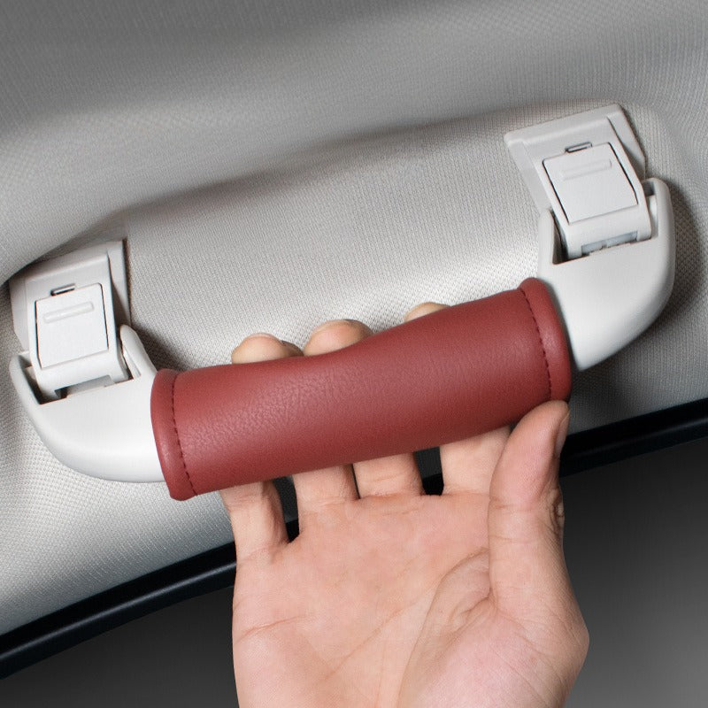 Car Roof Handle Cover – Nappa Leather Protection Set