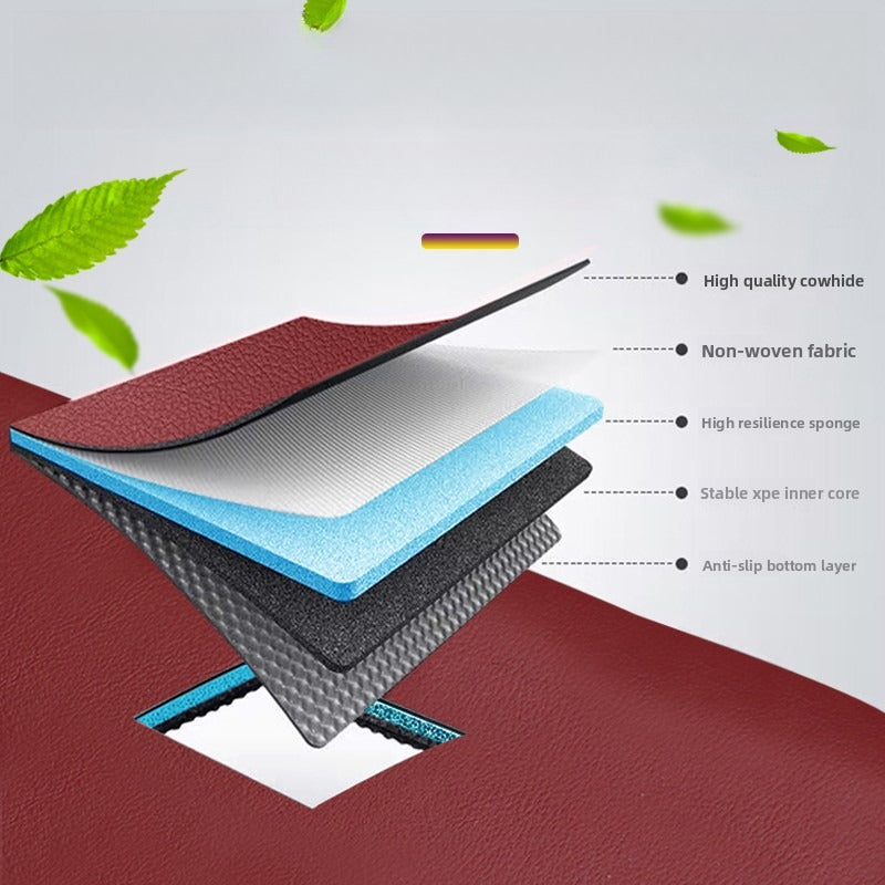 Premium Nappa Leather Trunk Mat for Smart #5