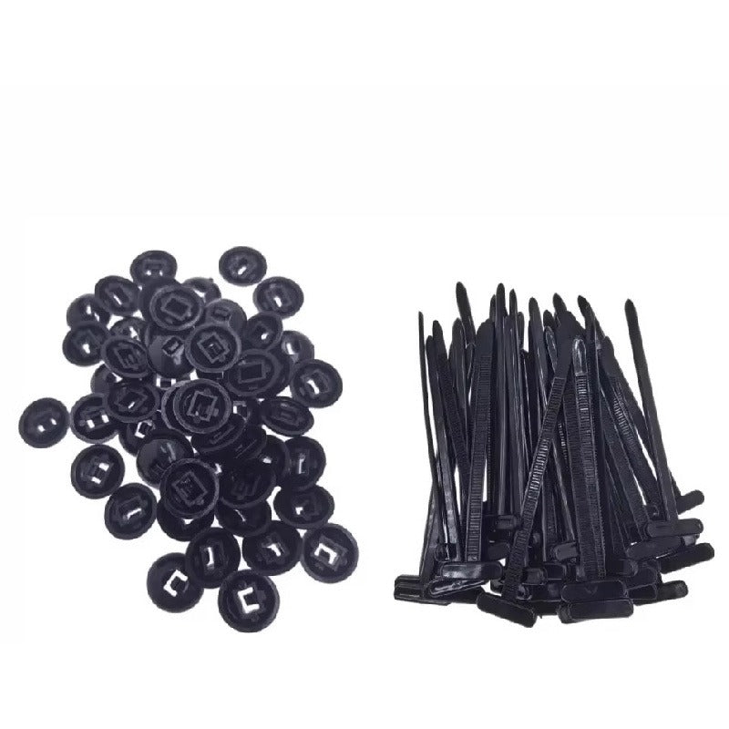 Multi-Function Zip Tie Rivets & Clips