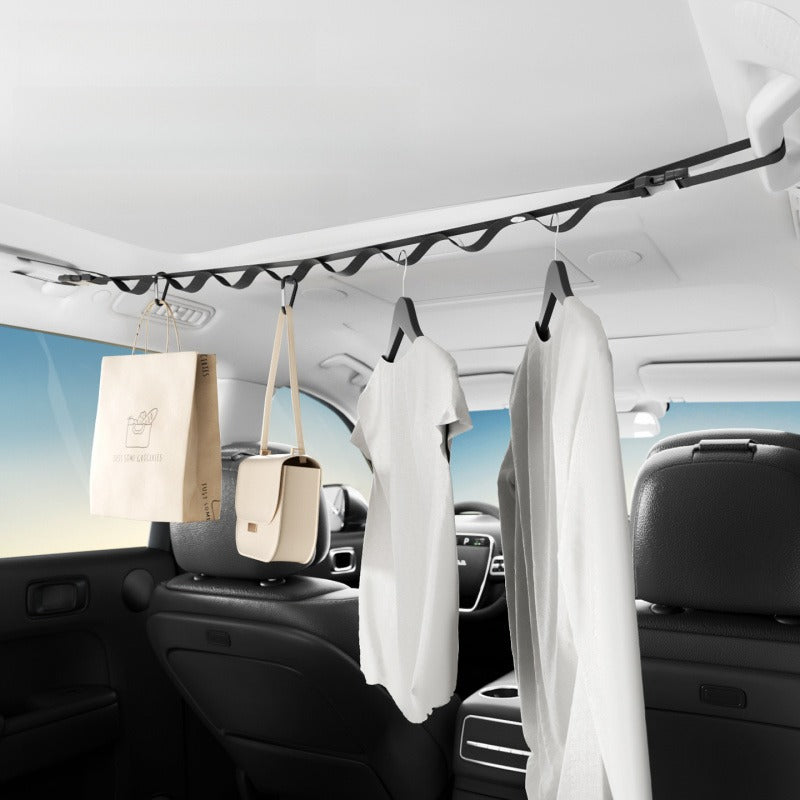 Car Clothesline Hanger – Multi-Functional Travel & Camping Organizer