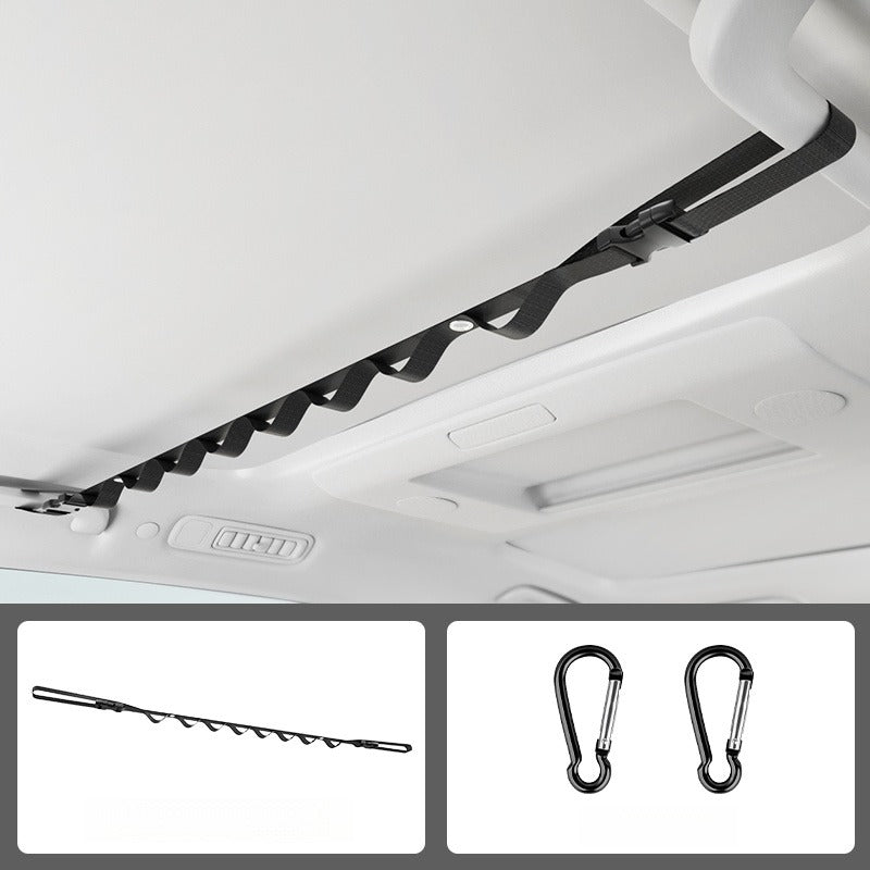 Car Clothesline Hanger – Multi-Functional Travel & Camping Organizer