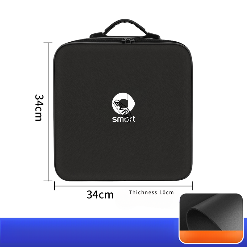 Nappa Leather EV Charging Cable Storage Bag For Smart