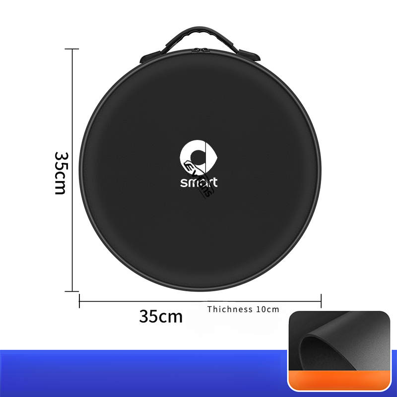 Nappa Leather EV Charging Cable Storage Bag For Smart