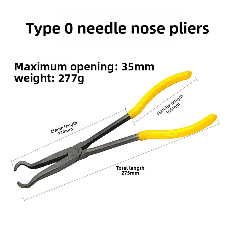 Extra-Long Needle Nose Pliers – 11" & 16" Heavy-Duty Long Handle Design