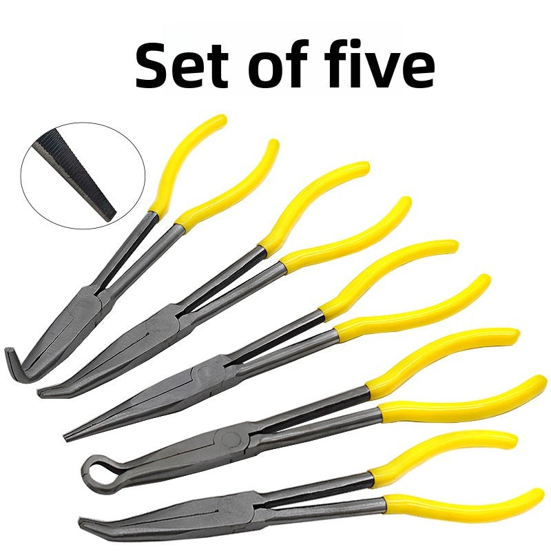 Extra-Long Needle Nose Pliers – 11" & 16" Heavy-Duty Long Handle Design