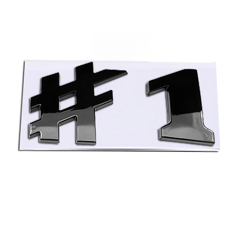 Smart #1/#3 Front & Rear Trunk Badges