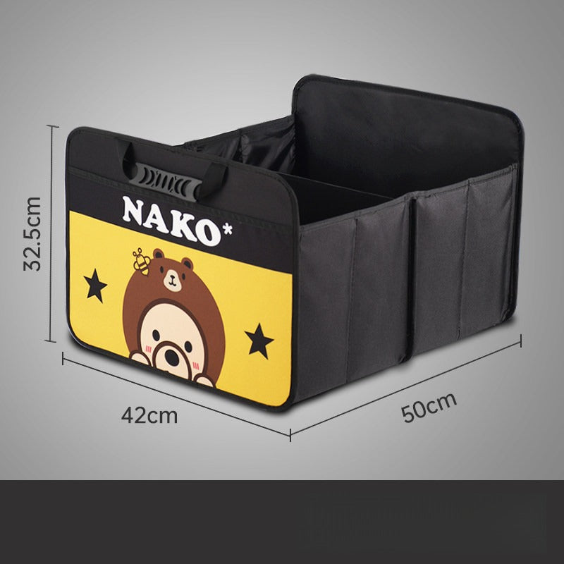 Graffiti Foldable Car Trunk Organizer Bag