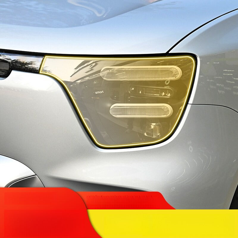 Transparent TPU Headlight Protection Film for Smart #5