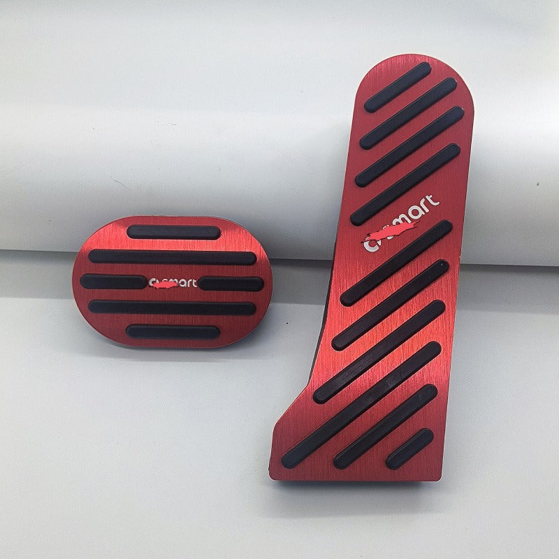 Aluminum Alloy Accelerator & Brake Pedal Covers for Smart #1 #3 #5